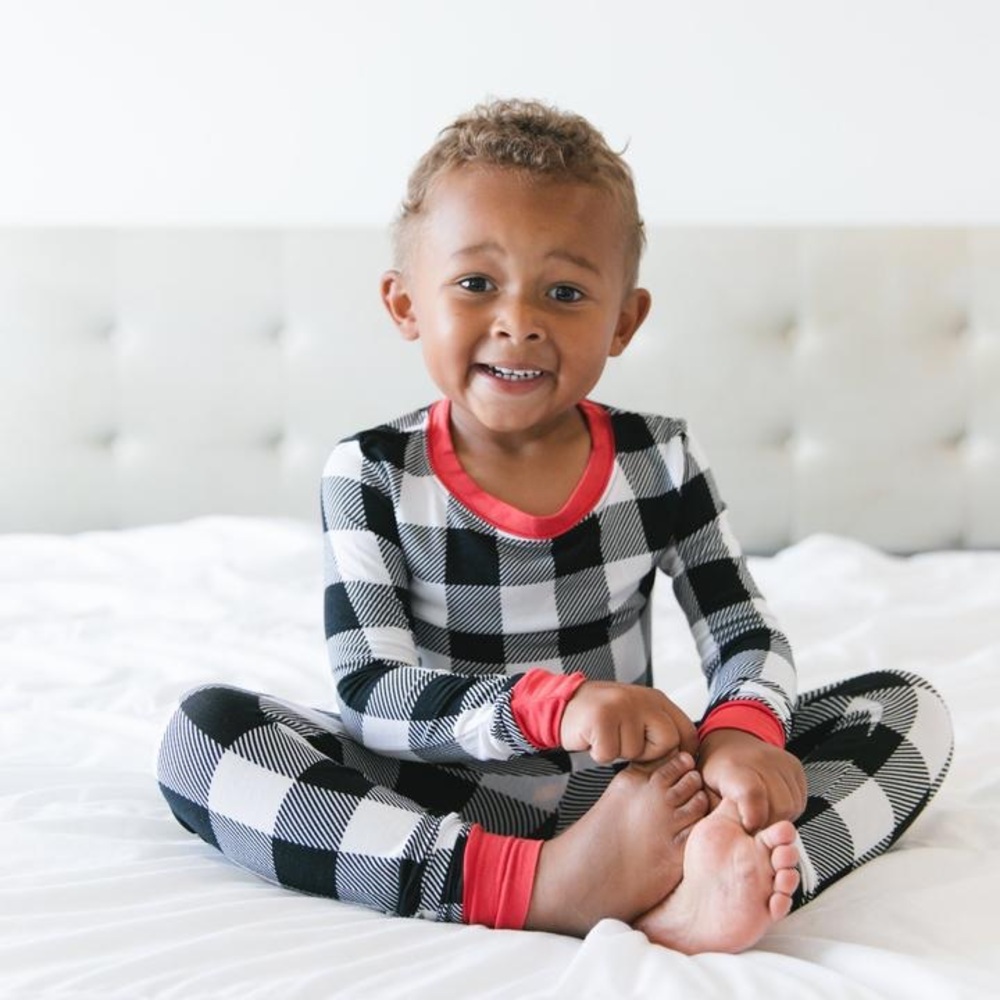 NIB LS Buffalo Plaid 2pc Set